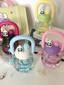 QIAOPIDIANDIAN | Cute Design Double Drink Large Capacity Children Water Bottle