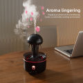 Jellyfish Humidifier Water Drip Rain Cloud Night Light Aromatherapy Essential Oil Diffuser Desk Fountain with 7 Colors Humidifie. 