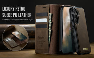 For Samsung Galaxy S23FE S24FE S25FE S25 Edge S24 Plus S24 Ultra S23 Plus S23 Ultra S25 Plus S25 Ultra Case Rfid Blocking Card Holders Phone Cases 2in1 Magsafe Detachable Wallet Casing Cover