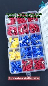Set Terminal Kabel Konektor 280Pcs / Wire Terminal Assortment 280Pcs Skun Kabel - 6614