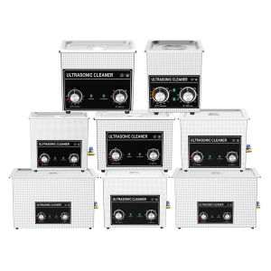 0.8L/0.9L/2L/3L/4L/6L/10L/15L/30L Ultrasonic Cleaner 40kHz Ultrasonic Cleaner Adjustable Heating Timing Cleaning Machine Stainless Steel Thickened Material Ultrasonic cleaner