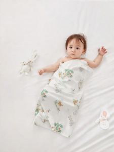 Purcotton | Cotton Baby Swaddle Wrap