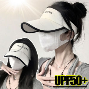 Summer Empty Top Sun Hat Anti UV Outdoor Sports Tennis Golf Visor Cap Large Brim Adjustable Sunshade Hat Women Girls Beach Sunhat