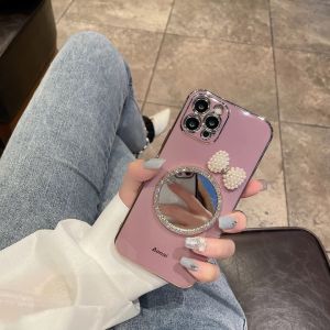 Casing Realme C15 C21y C25y C33 C30 C30S C11 2021 C31 C20 C3 C2 Narzo 50i 50A Prime Realme 10 9 9i 8 8i 7i 6i 5i 5 pro plus phone Case Makeup Mirror Cover
