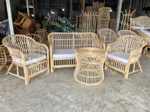 🍋เก้าอี้หวายแท้ MONA รวมเบาะ (ได้เฉพาะเก้าอี้หวาย 1 ตัว) 🌼Rattan chair 1 piece (including cushion)