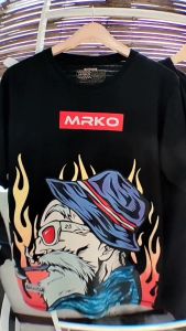 Kaos Premium MRKO 0123 Motif Karakter Dragon Ball Bahan Katun
