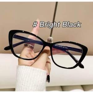Kacamata Minus Frame Cat eye Wanita Kekinian Trendy 2025 Korean Style Minus Tinggi rabun Jauh