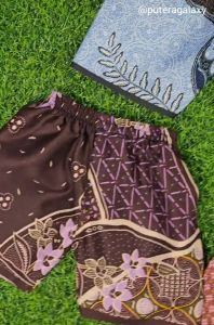 Seluar Pendek Budak Perempuan Motif Kain Batik Kids Shorts Kanak Kanak Ready Stock