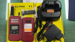 วิทยุสื่อสารALPHA   T-1เครื่อง0.5วัตต์ ถูกต้องตามกฎหมาย