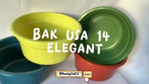 Bak usa 14 elegant paket 1 s/d 140 pcs serbaguna berkualitas diameter 28 cm