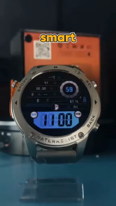 Bozlun GPS สมาร์ทวอทช์ DM56 นาฬิกาเพื่อสุขภาพ จอ AMOLED นาฬิกาสุขภาพ ความดัน น้ำตาลในเลือด รับสายโทรออก เหมาะสำหรับว่ายน้ำ