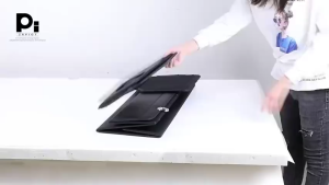 Car trunk storage box high-grade leather material foldable car storage box car interior supplies
