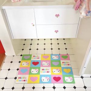 Khăn Treo Phòng Tắm Hình Trái Tim Hoạt Hình Thấm Hút Nhanh Khô Chống Trượt Cho Phòng Tắm Và Phòng Ngủ Phong Cách Tươi Mới