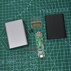 Gaqqee | Bộ Sạc Dự Phòng DIY 22.5W Sạc Nhanh Với Màn Hình Màu TFT 0.96 Inch Hai Cổng USB Type-C Dành Cho Pin 21700 Mô-đun Sạc Di Động Đa Giao Thức