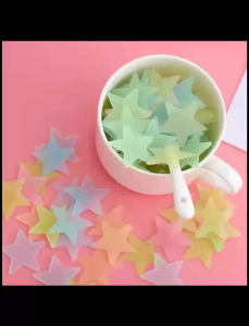Glow In The Dark Star Sticker Decal Wall Sticker Decorative Luminous Stars for Bedroom