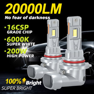 9005 HB3 9006 HB4 Led Headlights Canbus 200W 6000K Super Bright Light Bulbs Turbo 3570 CSP Single Copper Tube Front Light Lamp