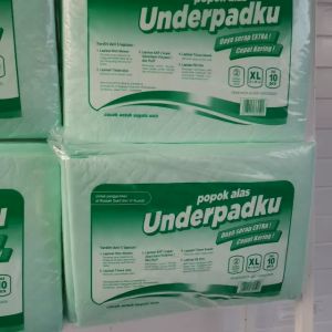 Underpadku Popok Alas Perlak Sekali Pakai 60x90 cm Isi 10 pcs