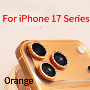 For IPhone 17 Pro Max Air Bling Diamond Camera Protector For iPhone 14 15 16 Pro Max Plus 12 13 Mini Back Lens Protective Glass