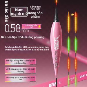 LUOSHIWANG | Phao Điện Tử Cảm Biến Cắn Sáng Trong Đêm Cực Nhạy