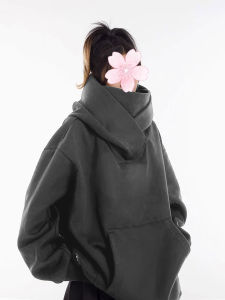 SUOSHE | Áo Hoodie Rộng Có Mặt Nạ