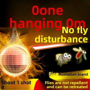 MONLEYTA | Outdoor Strong Fly Repellent Rural Courtyard Mosquito Coil Effectively Drives Away Flies Cotton Cloth Home Use Trap