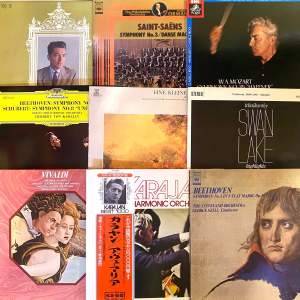 สุ่มแผ่นเสียง Vinyl เพลงคลาสสิค นักประพันธ์ดัง แผ่นสะอาด ฟังก็เพราะ แต่งบ้านก็สวย ส่งไม่ซ้ำ