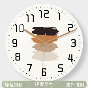 Đồng Hồ Trang Trí Tường Phòng Khách Phong Cách Hiện Đại Scandinavia Đơn Giản Trang Trí Thời Trang Đồng Hồ Treo Tường Sáng Tạo