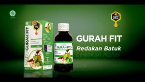 Madu Gurah Fit HerbaPur untuk Suhu Tubuh - Kapsul Penghancur Batuk & Nafas Sesak 280gr