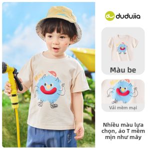 DUDUJIA | Áo Thun Tay Ngắn Mỏng Hè