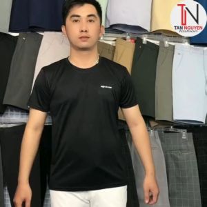 Áo Thun Thể Thao Nam Cổ Tròn Tay Ngắn - Chất liệu Thun lạnh co giãn 4 chiều Mền Mại Mịn Màng - tannguyen shop