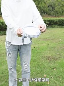 MLADEN 1-3 Layers Foldable Clothes Hanging Drying Net with Zip Flowers Buds Food Herb Dryer Mesh Household