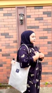 COD SIS Totebag kantong rumbay lucu Harga Grosir murah Semarang Produk Lokal Kanvas kombinasi warna