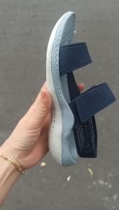 Sandal Nữ Cross Literide 360 nhựa  tế bào êm mềm dẻo đi mưa lội nước đi biển màu NAVY