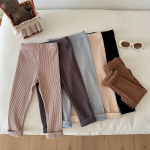 Baby Boys Girls Pure Color Pants Childrens Clothes Pants Autumn Casual Kids Leggings