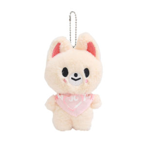 SKZOO FM Weekly Same Style Keychain Bag Pendant Cute Scarf Doll Childrens Festival Gift Little Doll