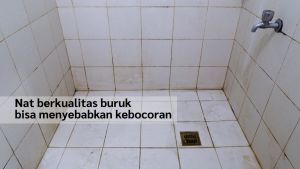 NO DROP PENGISI NAT ANTI BOCOR NODROP PENGISI NAD NO DROP TILE GROUT SEMEN NAT KERAMIK