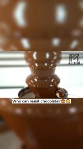 4 Tiers Chocolate Fondue Stainless Steel l Fountain Maker l Machine l House warming Gift l Birthday Party l Baby Shower Party l Chocolate Tower l Chocolate Fondue Set l Chocolate Fountain Fondue l Chocolate Fondue Machine