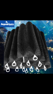 chổi lọc đen hồ cá koi 40-60-80 -100 -120cm (combo10 cái) Vật liệu lọc hồ koi