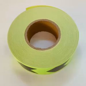 Decal phản quang mũi tên - Đen Xanh rộng 5cm băng keo phản quang bán theo mét - Shop Út Lớn