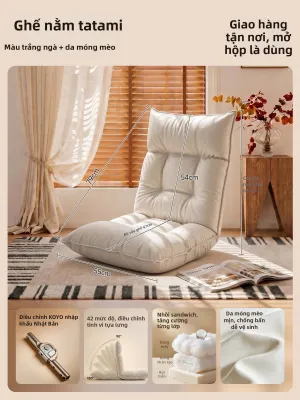 NAIJIA | Ghế Sofa Đơn Đọc Sách Gập Được Tatami Cửa Sổ