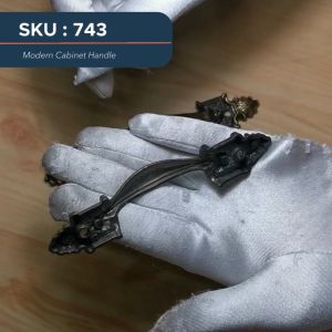 Classy 743 120mm Modern Cabinet Handle (Antique Brass) (2 pcs) Drawer Handle Cabinet Door Handle