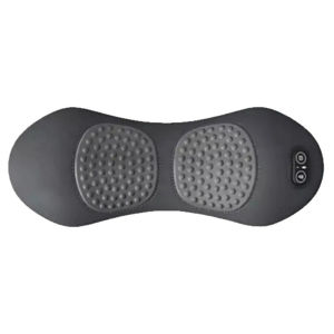 3 in 1 Back Triple Fusion Back MassagerVibration&HeatPortable Core Relief Electric Massage Cushion for Waist Shoulders&Back