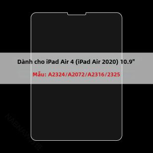 Miếng Dán Màn Hình Mờ Cho iPad Thế Hệ 10 9 8 7 6 5 Pro 11 2022 Mini 7 6 Air 5 4 3 2 1 - Phim Mềm PE Tương Thích
