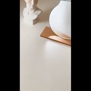 Golden กระจกอะครีลิค กระจกแต่งหน้ารูปทรงน่ารัก vanity mirror