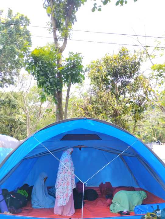 tenda dome kapasitas 10 orang/tenda camping/tenda pramuka