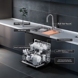 Midea | Integrated Sink and Dishwasher Embedded
