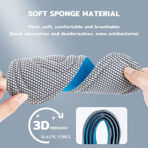 Jozoo Sports Insoles Soft Bottom Sports Insole Sponge Pad For Men And Women Size 35-46