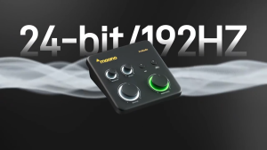 MAONO Prostudio PS22 Lite USB Audio interface24bit /192kHz Mixer55dB Gain PreampSimple contorl sound cardfor Recording/ singsing/Brocasting/Live-streaming