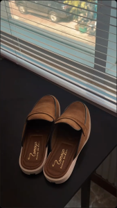 Giày Sục Nam Da Lộn (mule shoes) TOMOYO TMN51203 – Da Thật Đế Êm Nhẹ - Mule Loafer