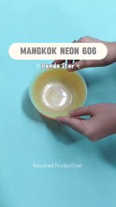 Mangkok Neon 606 Flo & Mangkok Warna-warni Pandastar